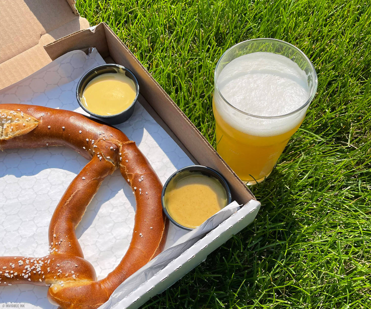 Giant pretzels & beer tasting