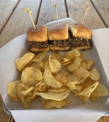 Pulled Pork Sliders (3)